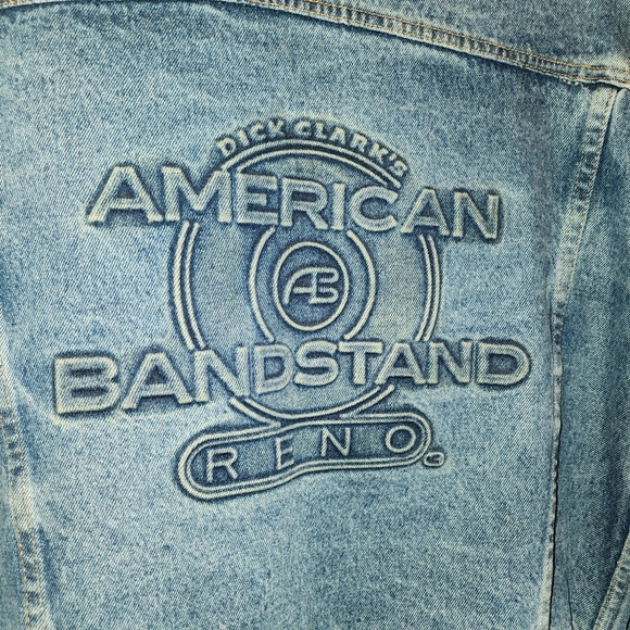 VINTAGE DICK CLARK'S AB Denim Jacket - Picture 5 of 5